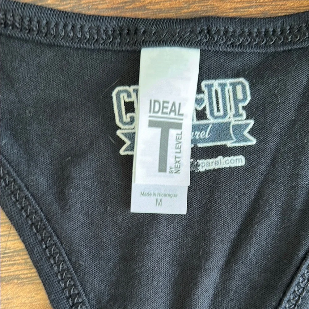 Chin Up Apparel Black Sleeveless Racerback Tank Top - Picture 3 of 6